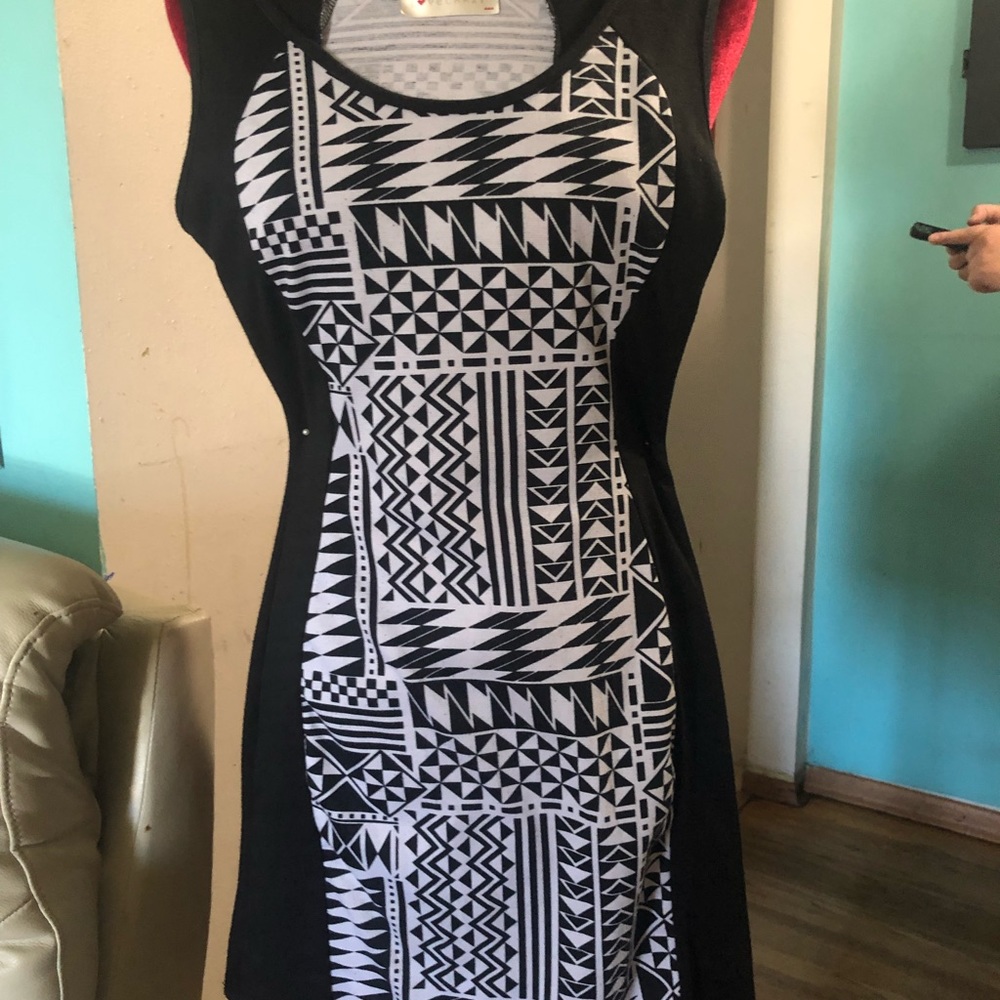Skinny fit, mini dress